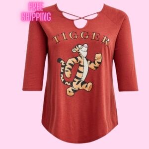 Torrid Disney Winnie the Pooh Tigger Strappy Top – Size 6